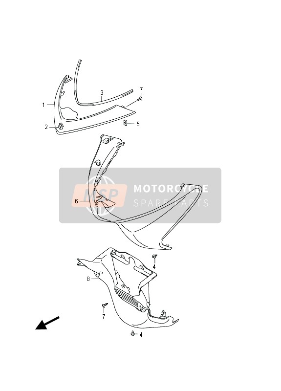 Scudo anteriore della gamba (UH200 P19)